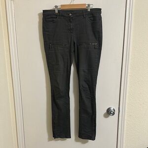 EUC Belstaff Zippered Chocolate Brown Jeans